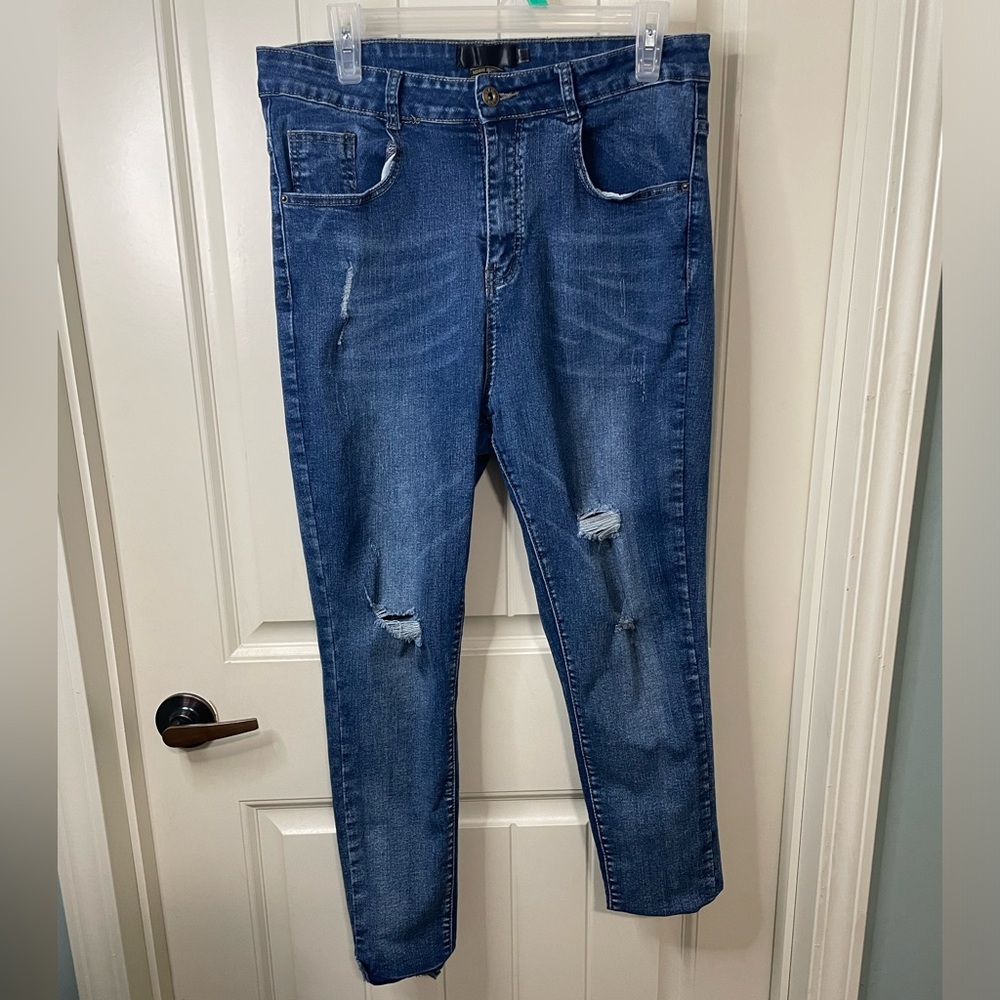 Lucky and Blessed (L&B) Mid Rise Skinny Jeans
